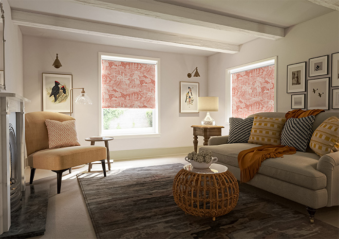 Novel, Burnt Orange - Roller Blind - Image 7